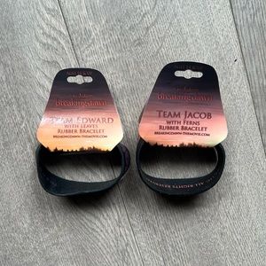 The Twilight Saga Rubber Bracelet Combo